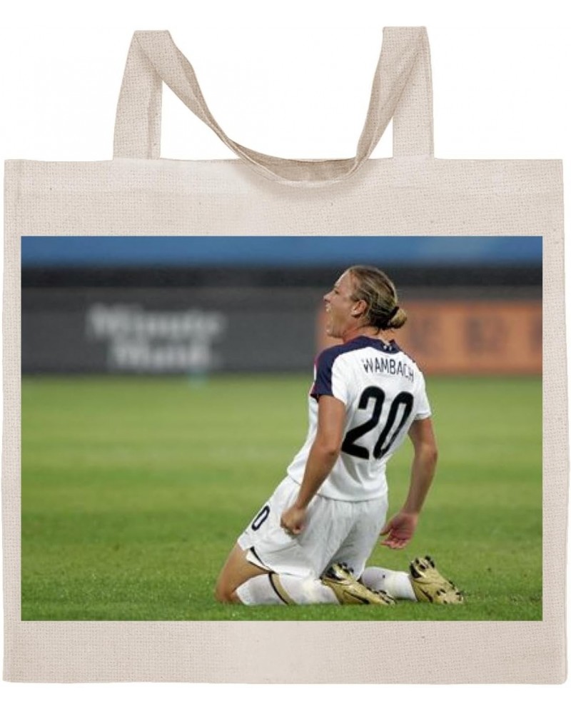 Abby Wambach - Cotton Photo Canvas Grocery Tote Bag IDPP203600 $15.62 Totes