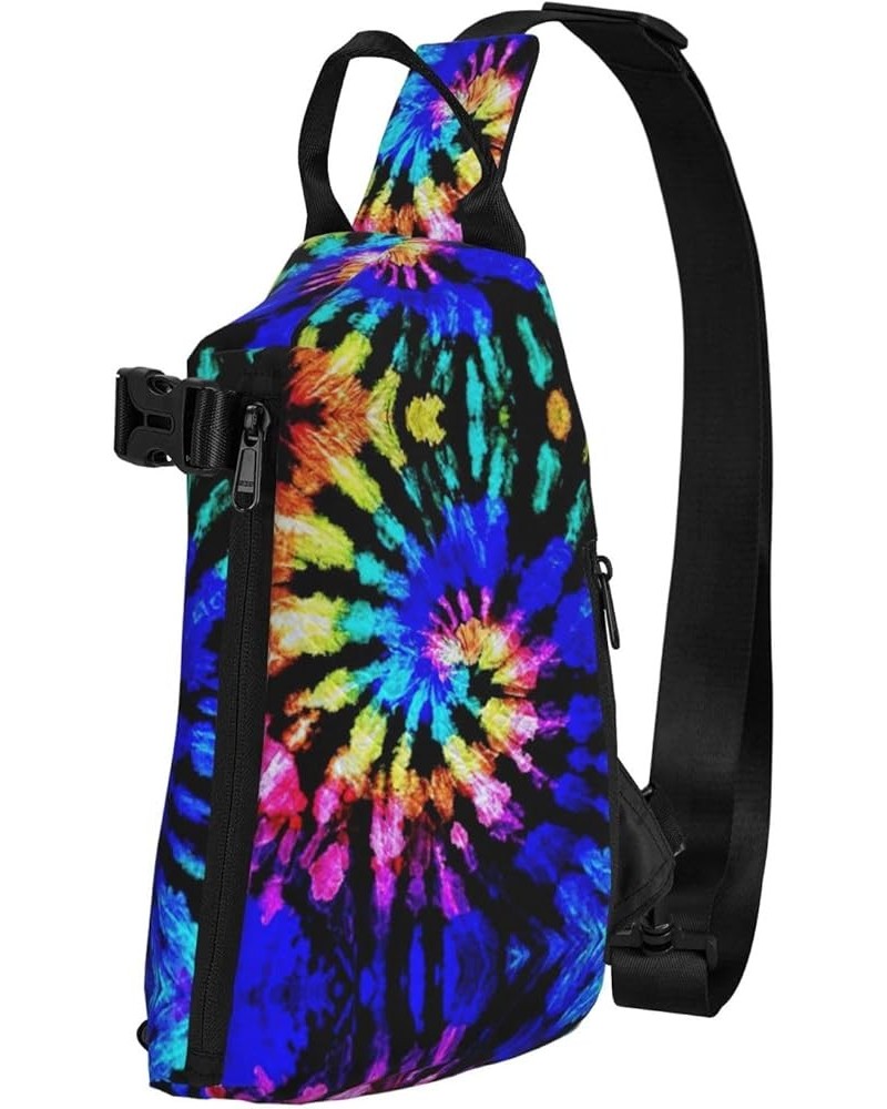 Sunflower.. Print Cross Bag Casual Sling Backpack,Daypack For Travel,Hiking,Gym Shoulder Pack Tie Dye One Size $14.75 Backpacks