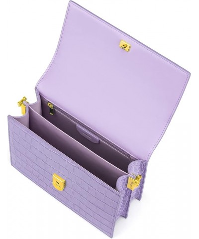 Women's Mini Flap Crossbody Purple $38.25 Crossbody Bags