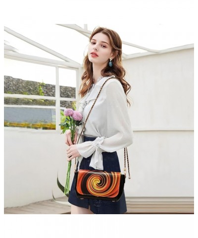 Crossbody Bags for Women Trendy Women's Black Shoulder Bag Small PU Leather Flap Cross Body Bag Handbags Pattern2 $21.72 Cros...