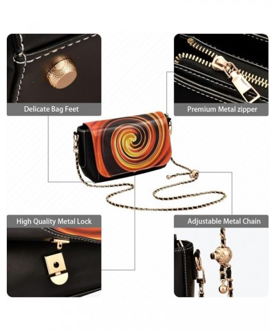 Crossbody Bags for Women Trendy Women's Black Shoulder Bag Small PU Leather Flap Cross Body Bag Handbags Pattern2 $21.72 Cros...