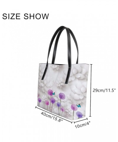 Tote Bag for Women Leather Handbags Women's Crossbody Handbags Purple $22.55 Totes