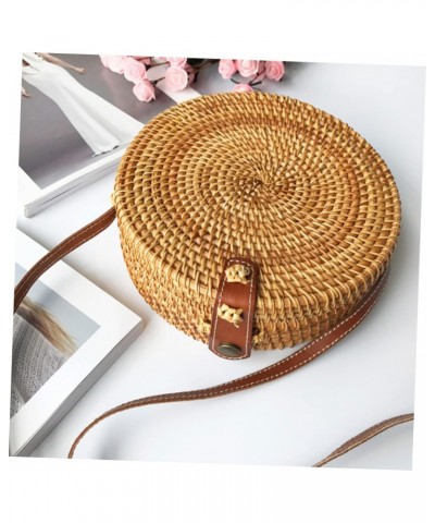 1pc Straw Bag Summer Accessories Summer Purse Chian Handbag Crossbody Tote Woven Purse Straw Purses Trendy Purses Shoulder Ba...