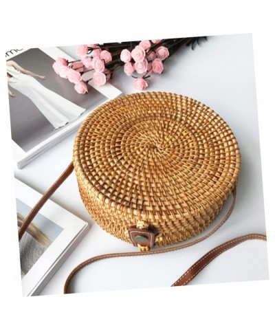 1pc Straw Bag Summer Accessories Summer Purse Chian Handbag Crossbody Tote Woven Purse Straw Purses Trendy Purses Shoulder Ba...