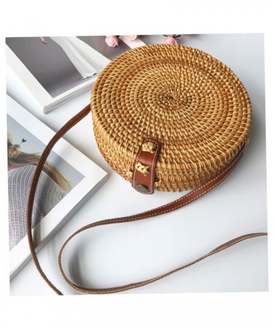 1pc Straw Bag Summer Accessories Summer Purse Chian Handbag Crossbody Tote Woven Purse Straw Purses Trendy Purses Shoulder Ba...