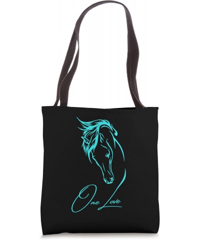 A heart for horses Rider Rider Horse with love for horses Tote Bag $14.40 Totes