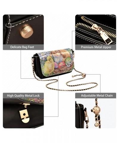 Crossbody Bags for Women Trendy Women's Black Shoulder Bag Small PU Leather Flap Cross Body Bag Handbags Pattern12 $22.95 Cro...