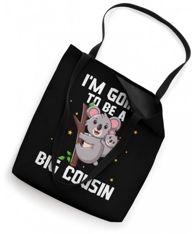 I'm Going To Be A Big Cousin Baby Reveal Koala Tote Bag $11.87 Totes