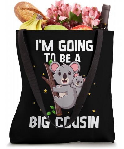 I'm Going To Be A Big Cousin Baby Reveal Koala Tote Bag $11.87 Totes