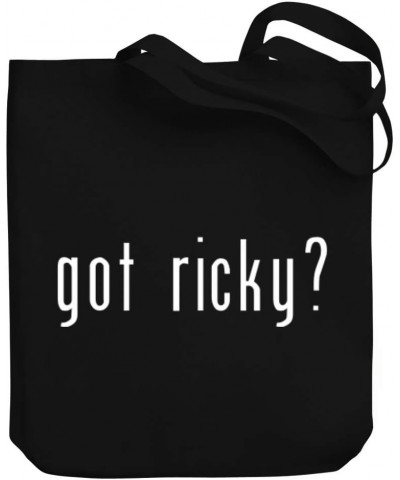 Got Ricky? Linear Canvas Tote Bag 10.5" x 16" x 4 $16.80 Totes