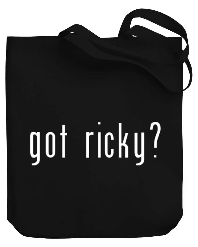 Got Ricky? Linear Canvas Tote Bag 10.5" x 16" x 4 $16.80 Totes