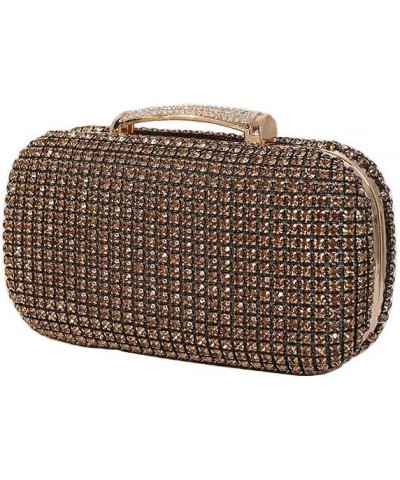 Clutch Purse for Women Small Rhinestone Shoulder Bags Sparkling Wedding Purses Handbags Evening Bags Gold $35.55 Evening Bags