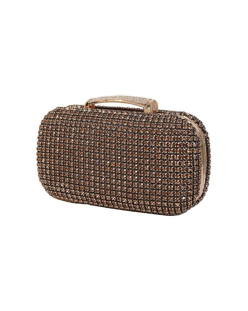 Clutch Purse for Women Small Rhinestone Shoulder Bags Sparkling Wedding Purses Handbags Evening Bags Gold $35.55 Evening Bags