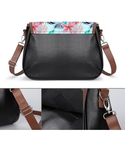 Leather Hobo Bags Women's Crossbody Shoulder Bag Classic City Top Handle Satchels Choose Fun Slogan Color7 $28.99 Hobo Bags