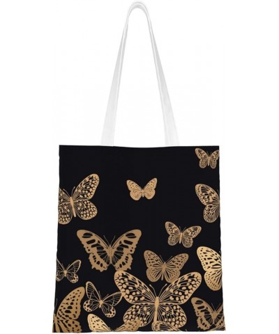 Butterfly Single Shoulder Fashion Canvas Tote Shopping Bags Handbags For Men And Women Butterfly40 $10.13 Totes