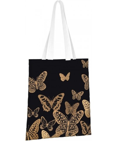 Butterfly Single Shoulder Fashion Canvas Tote Shopping Bags Handbags For Men And Women Butterfly40 $10.13 Totes