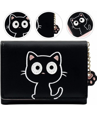 Kitten Girl Wallet Leather Coin Bag Wallet for Small Wallets Wallet Zip Around Wallets for Women Earphone Stprage Bag Cartoon...