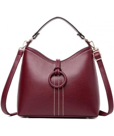 Handbags Handbags New Women's One-shoulder Armpit Bag Wine Red $19.82 Shoulder Bags