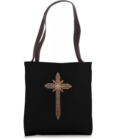 Christian Faith Cross Inspirational Vintage Religious Tote Bag $15.63 Totes