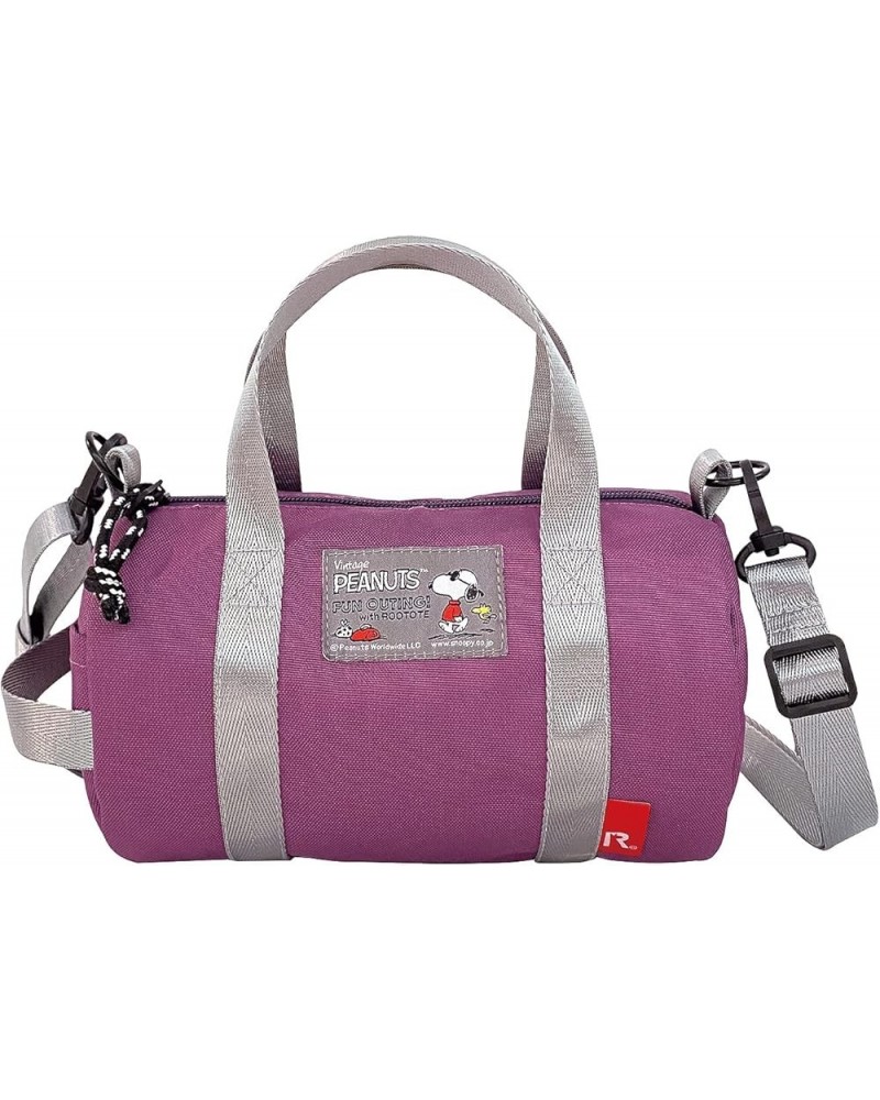 Rootote 8324 Snoopy Snoopy IP Drum Peanuts 8K Mini Drum Bag with Shoulder Pink $25.09 Shoulder Bags