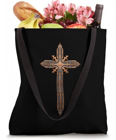 Christian Faith Cross Inspirational Vintage Religious Tote Bag $15.63 Totes