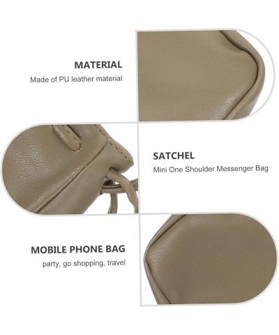 1pc Shoulder Messenger Bag Trendy Pouch Fashion Pouch Portable Bag PU Messenger Bag over the shoulder Green $8.15 Shoulder Bags