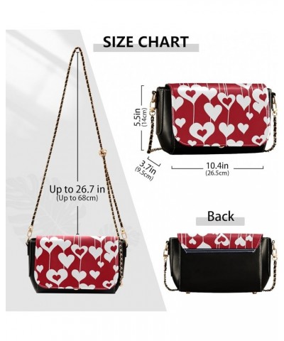 Crossbody Bags for Women Trendy Women's Black Shoulder Bag Small PU Leather Flap Cross Body Bag Handbags Pattern23 $20.08 Cro...