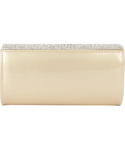 Evening Clutch Purse Bag Party Prom Wedding Envelope Crossbody Handbags 002 Gold $13.63 Evening Bags