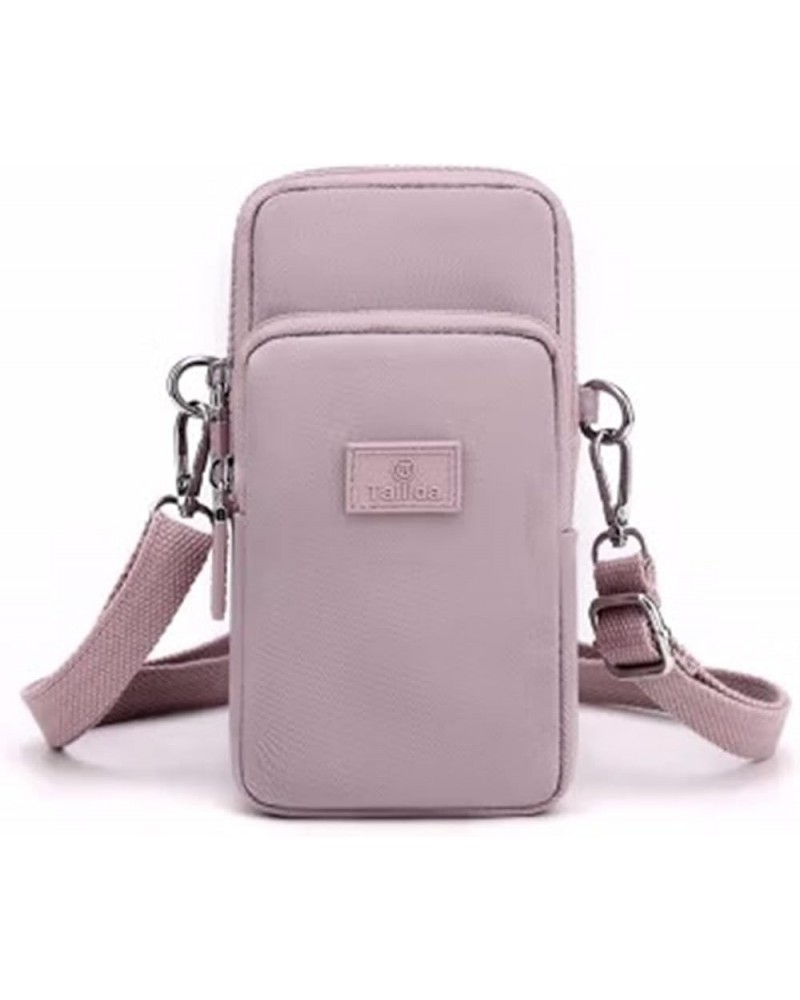 Phone Bag for Women Female Mini Phone Bag Single Shoulder Crossbody Purple $20.16 Shoulder Bags