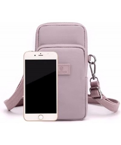 Phone Bag for Women Female Mini Phone Bag Single Shoulder Crossbody Purple $20.16 Shoulder Bags