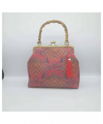 Vintage Unique Lock Shell Bags Wood Flowers Bag Chain Women Shoulder Crossbody Bag Tote Women's Handbags Women Bag 1 $26.40 T...