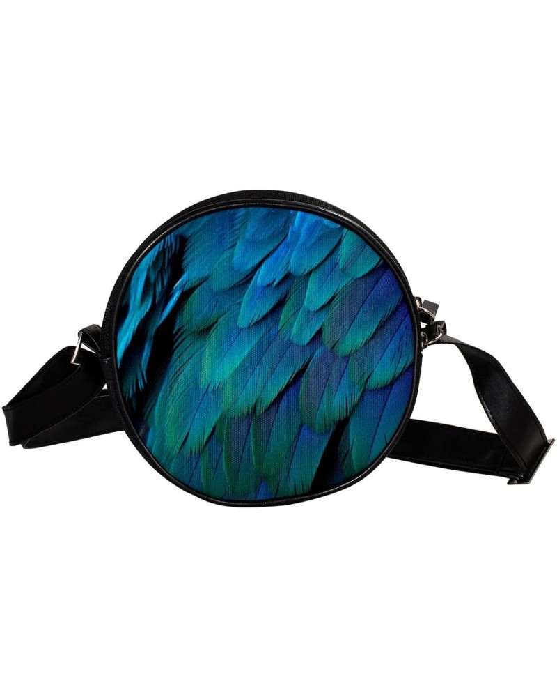 Crossbody Bags for Women,Crossbody Bag Men,Small Sling Bag,Animal Eagle Feather Texture,Crossbody Purse $8.57 Crossbody Bags