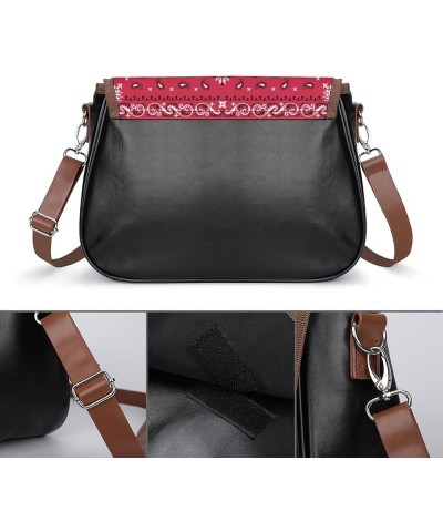 Women's Fashion Shoulder Bag Vintage Crossbody Bag With Adjustable Strap Color210 $17.81 Totes