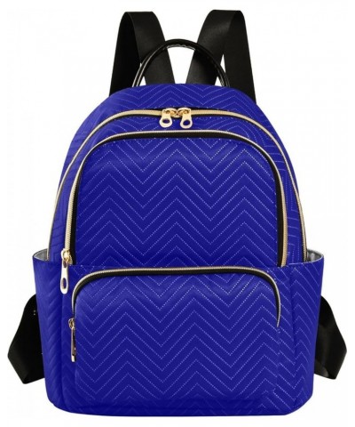 Backpack Purse for Women Dark Blue Casual Shoulder Bag Small Backpack S Medium $15.08 Backpacks