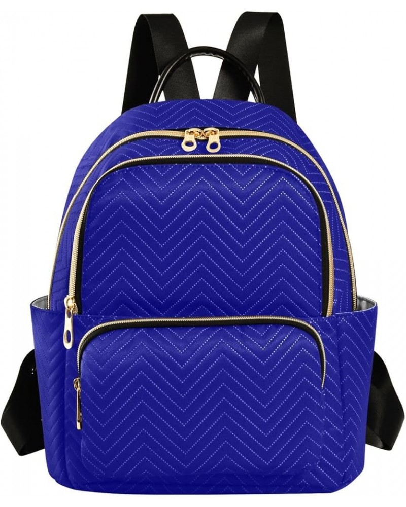 Backpack Purse for Women Dark Blue Casual Shoulder Bag Small Backpack S Medium $15.08 Backpacks