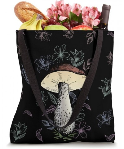 Cottagecore Forest Mushroom Goblincore Aesthetic Leaves Tote Bag $16.21 Totes