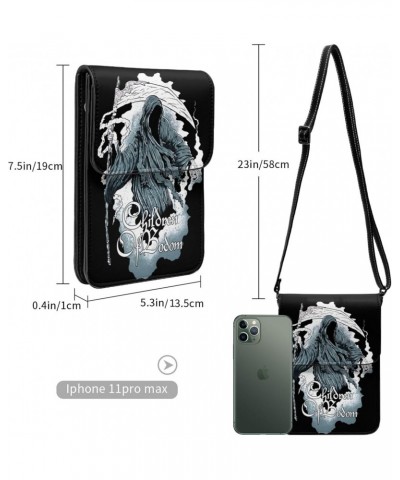 Small Cell Phone Purse Children Of Bodom Fashion Womens Crossbody Cellphone Bag Mini Shoulder Bag 7.5x5.3 Inches $19.21 Cross...