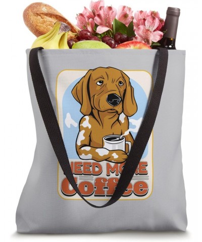 Dachshund Dog Coffee Lovers Coffee Bean Men Women Tote Bag $10.89 Totes