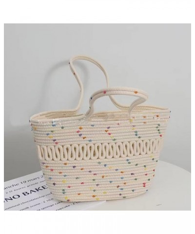 Women Straw Shoulder Bag, Straw Woven Bag Straw Satchel Weave Bag Large Bucket Tote Summer Beach Woven 03 $10.28 Totes