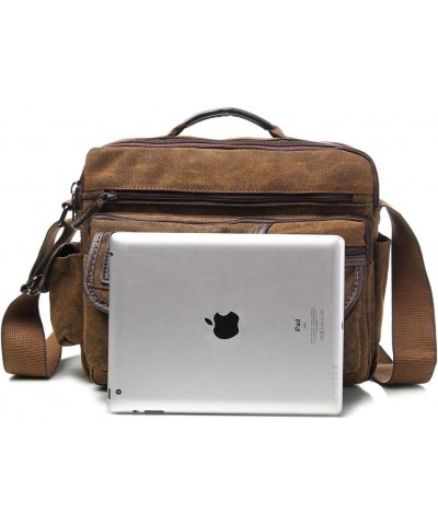 Vintage Daily Use Canvas Messenger Shoulder Bag for Men $46.69 Totes