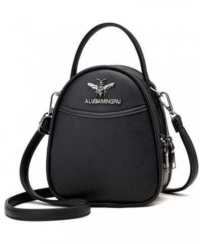 Small Crossbody Bags Shoulder Bag for Women Stylish Ladies Messenger Bags Purse and Handbags Wallet 12-1-black $10.19 Shoulde...