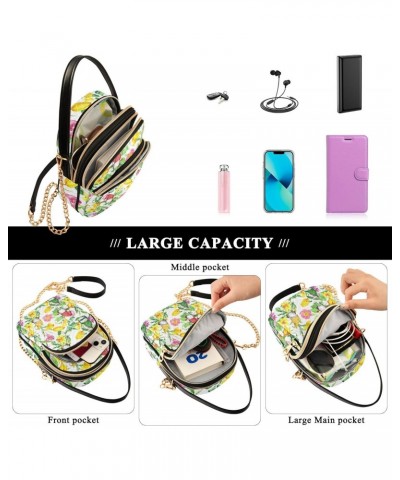 Cell Phone Purse Tulip Gnome Crossbody Handbag Durable Shoulder Bag Sturdy Travel Pouch Compact Chic Bag for Women Girlfriend...