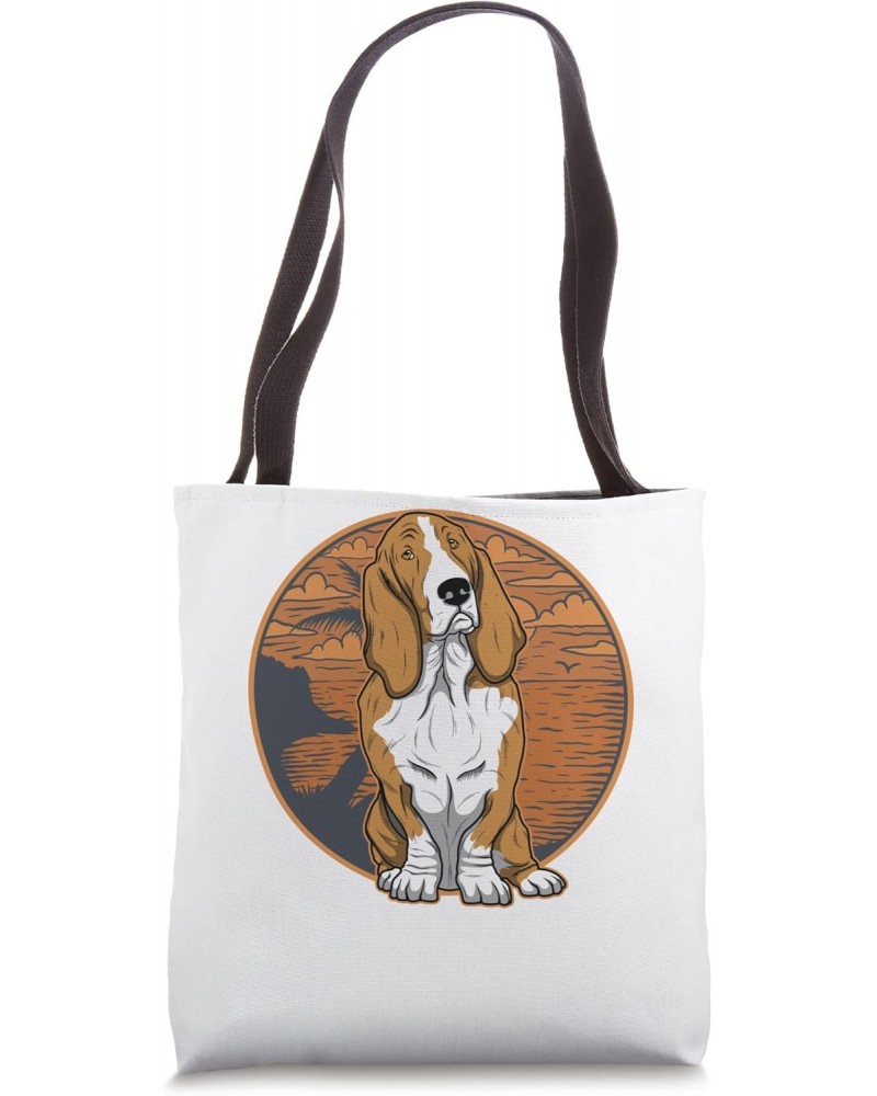 Basset Hound Dog Breed Tote Bag $13.53 Totes