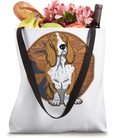 Basset Hound Dog Breed Tote Bag $13.53 Totes