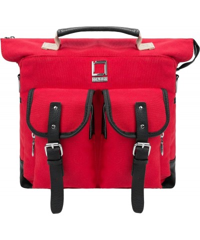 15-inch 2-in-1 Hybrid Convertible Backpack Tote Shoulder Bag for College, Work, Travel (Red) 12-inch Red $20.37 Backpacks