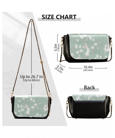 Crossbody Bags for Women Trendy Women's Black Shoulder Bag Small PU Leather Flap Cross Body Bag Handbags Pattern17 $17.62 Cro...