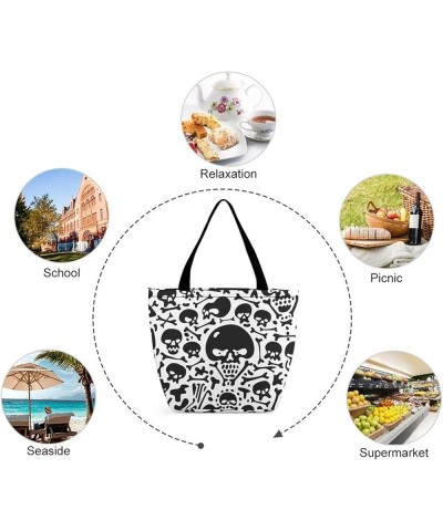 Women Soft Handbag Large Capacity Fashion Beach Tote Shoulder Bag Purse Shopping Kitchen Tote Bag Pattern (511) $15.33 Totes