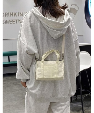 Crossbody Bags for Women Corduroy Hobo Bag Shoulder Bags Crossbody Purses Satchels Bag Wallets Small Tote Handbag 2023 Beige ...