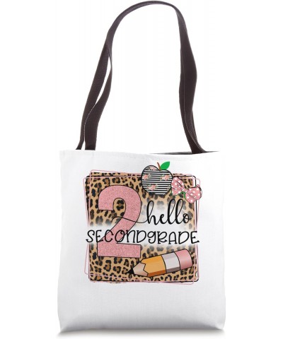 Hello Second Grade Back To School 2nd Grade Teacher Girls Tote Bag $10.10 Totes