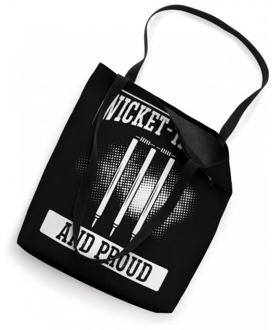 Wicket-Taker And Proud Cricket Team Cricket Tote Bag $11.18 Totes